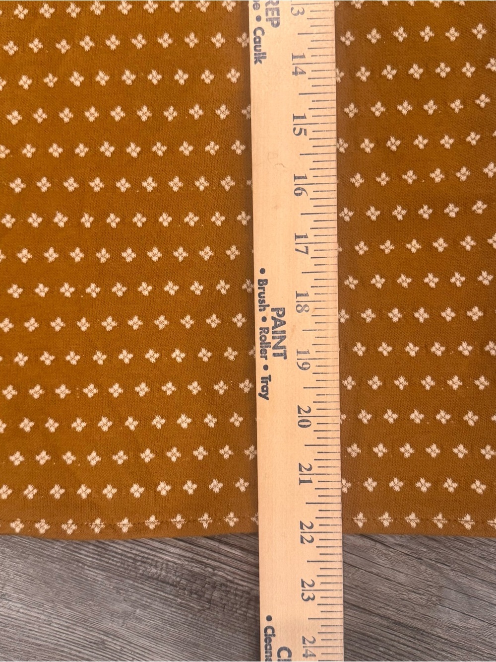 Madewell Floral Jacquard Square Neck Top Golden Ochre Women’s Small NWOT - Picture 5 of 9